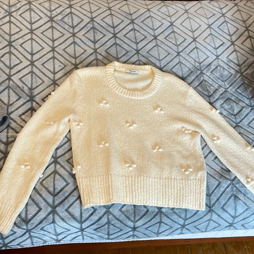 Madewell vanilla sweater